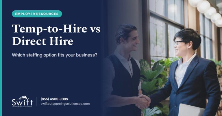 Temp-to-Hire vs Direct Hire: 6 Key Differences for Smart Hiring